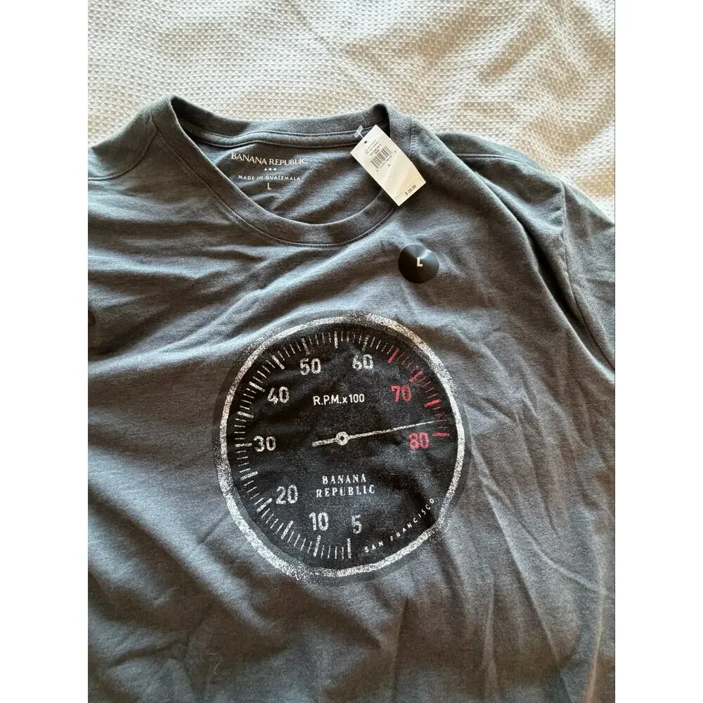 Banana Republic Lot of 2 T-Shirts Men’s Size Large NWT